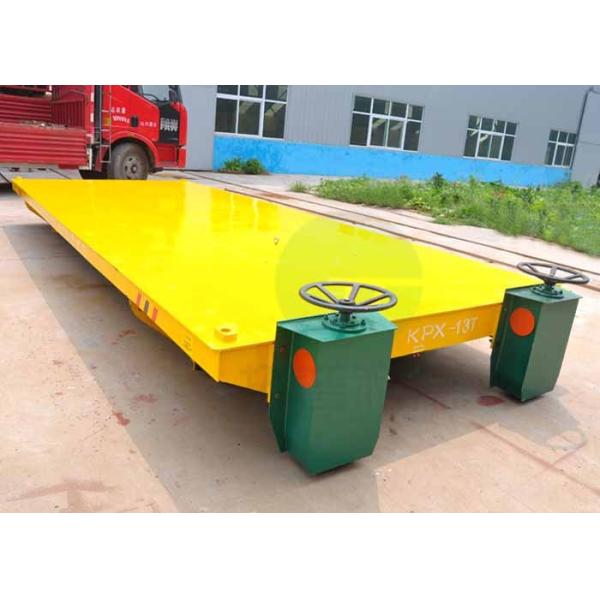 Oversea service industry apply material handling block transfer car on rail