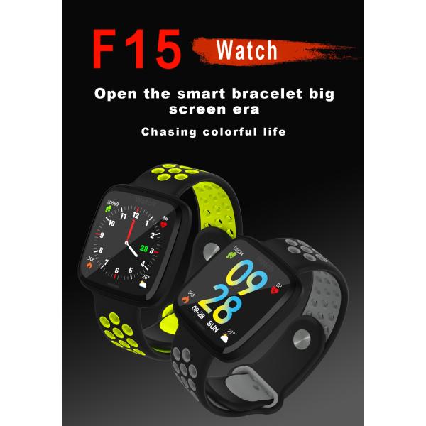 Русский поддержки распознавания речи тарифа сердца IP67 Smartwatch F12 корейский испанский японский французский