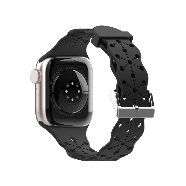Universal Smart Watch Silicone Strap 38mm 40mm 41mm 42mm 44mm Lace