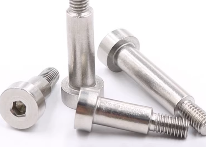Titanium Grade 5 Shoulder Bolt Metric M20x60 Anodizing Black Aircraft Manufacturing