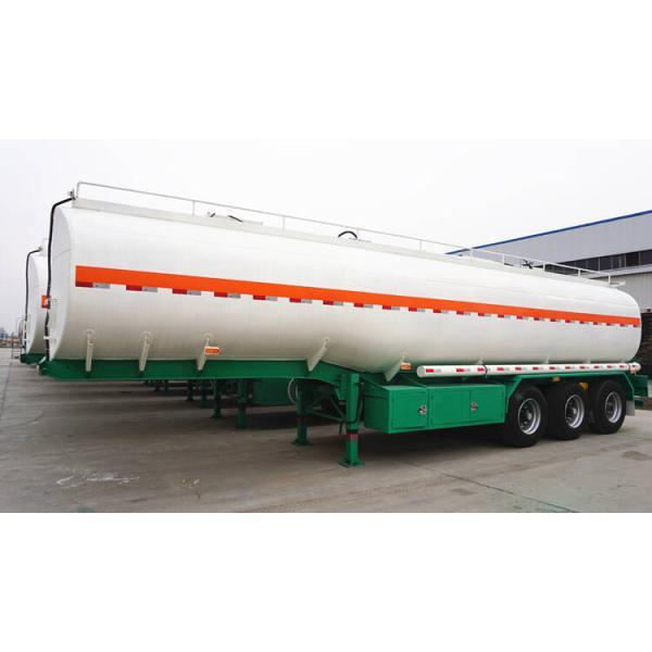 Tri Axle Petrol 48000 Liters 40FT Fuel Tanker Trailer