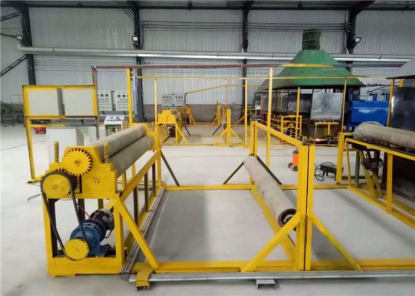 PVC Powder Coating Wire Making Machine , Wire Coating Equipment Fast Speed