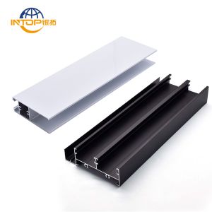 0.8mm~2.0mm Black Anodized Aluminum Extrusion 6063 T5 Aluminum Extrusion