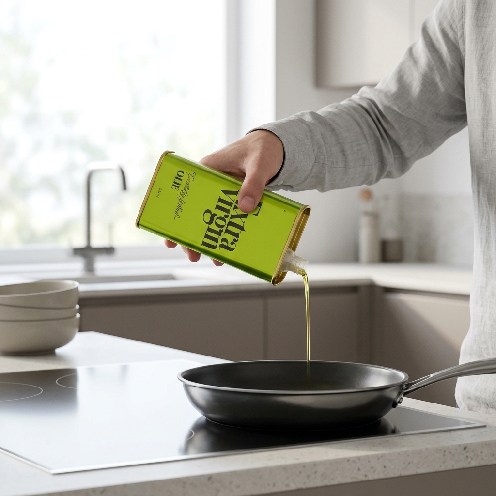 DADI 1L ,5LFood Grade extra Virgin Olive Oil Tinplate Packaging Cooking Oil Can