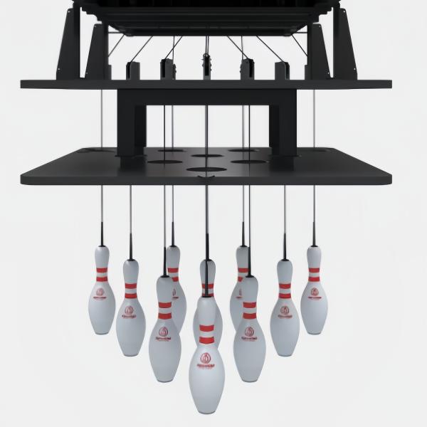 Fitness Exercise Body Design Bowling Alley Lane String Pinsetter String Bowling Lane