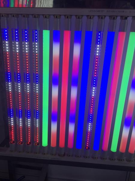 Color changing 4 Feet  LED T8 Glass Tube / 1200mm T8 18w LED Tube Light 6500k