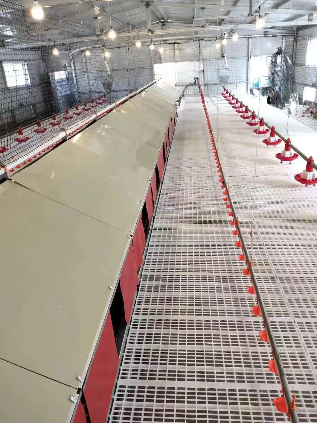 Quick Assembly Poultry Plastic Slatted Floor Chicken Farms Slat Flooring 1200x500x40mm