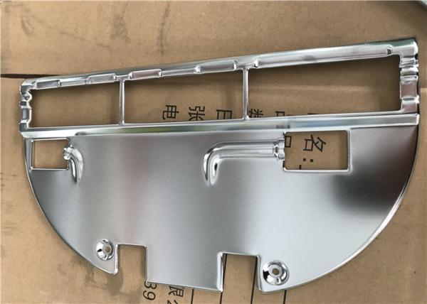 CR Plated Sheet Metal Stamping , Precision Metal Stamping DC04 Stretched Plate
