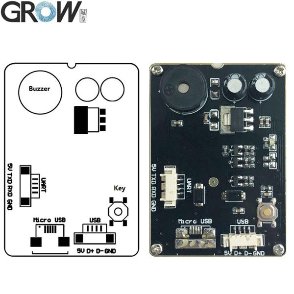GROW GM72 Дешевый Новый Дизайн USB/TTL232 Интерфейс 1D/2D/QR Android Скандер штрих-кодов Модуль чтения для автобуса