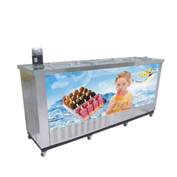 Stainless Steel High Quality Ice Lolly Machine / Popsicle Making Machine With Automatic Mold
