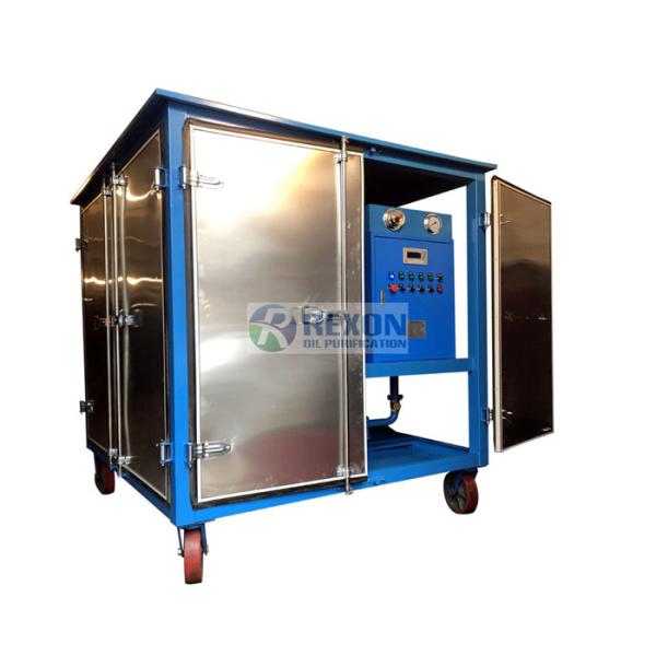 Weather Proof Type High Capacity Vacuum Transformer Oil Purifier Machine 18000Liters/Hour