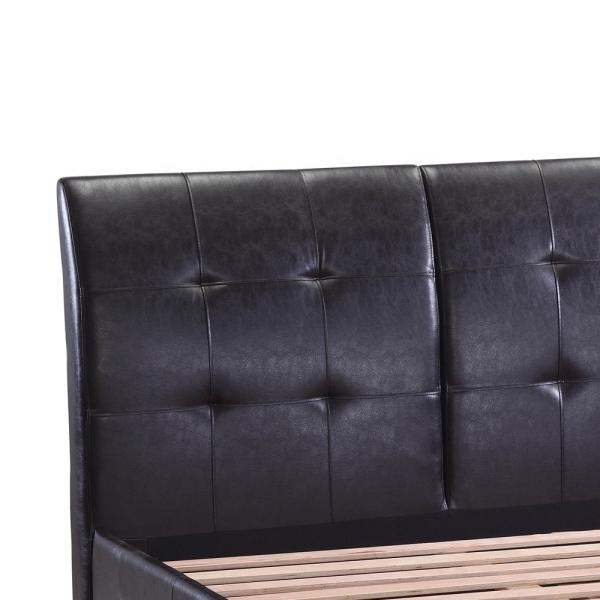 Leather Apartment Ottoman Storage Bed With Drawers Practical