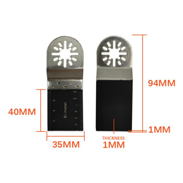 Lâmina de serra de oscilação rápida da liberação 63 HRC para o metal 35mm