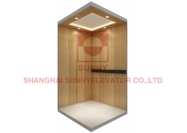 4.0m/S Center Opening Door Mrl  Machine Room Less Elevator For Building