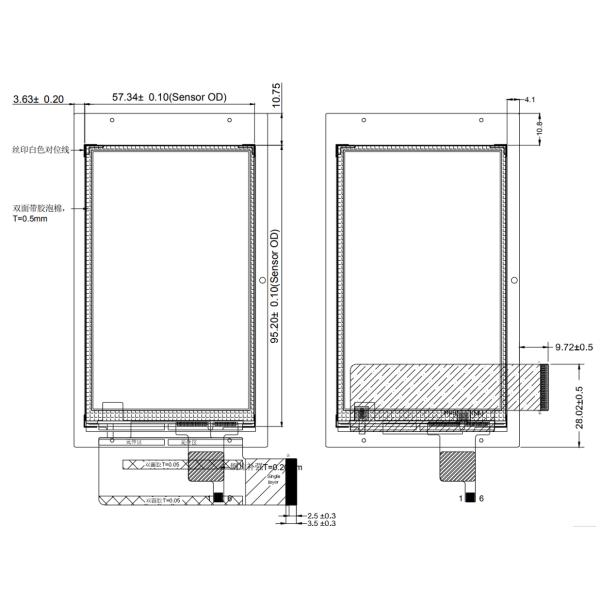 4-дюймовый TFT LCD дисплей, SPI RGB IPS 4-дюймовый TFT LCD дисплей с емкостным сенсорным экраном