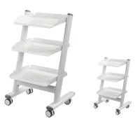 Clinique dentaire 3 couches Trolley dentaire hôpital Chariot à instruments mobiles avec 4 roues universelles