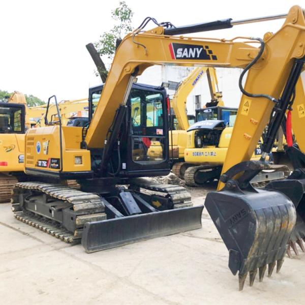 7 Tonnes SANY 75-9 PRO Excavateur original cylindre hydraulique 0,28 m3 Seau moins cher Coût