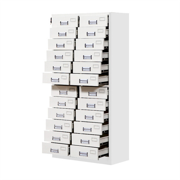Height 1850Mm 22 Doors Steel Storage Locker Steel Cabinets Knocked Down Structure