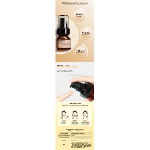 Wholesale Customized Anti-Aging Hyaluronic Acid Serum Moisturizing Face Anti-Wrinkle Repair Whitening Exclusive for Beauty