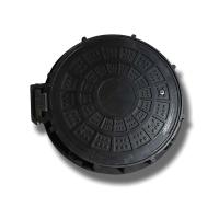 SMC Drainage Manhole Cover Round D400 Access Cover 25 Tons Load Capacity