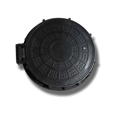 SMC Drainage Manhole Cover Round D400 Access Cover 25 Tons Load Capacity