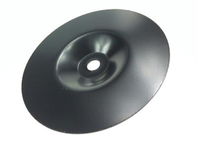 Arruelas côncavas especiais do aço carbono preto que carimbam para a pintura posta fã