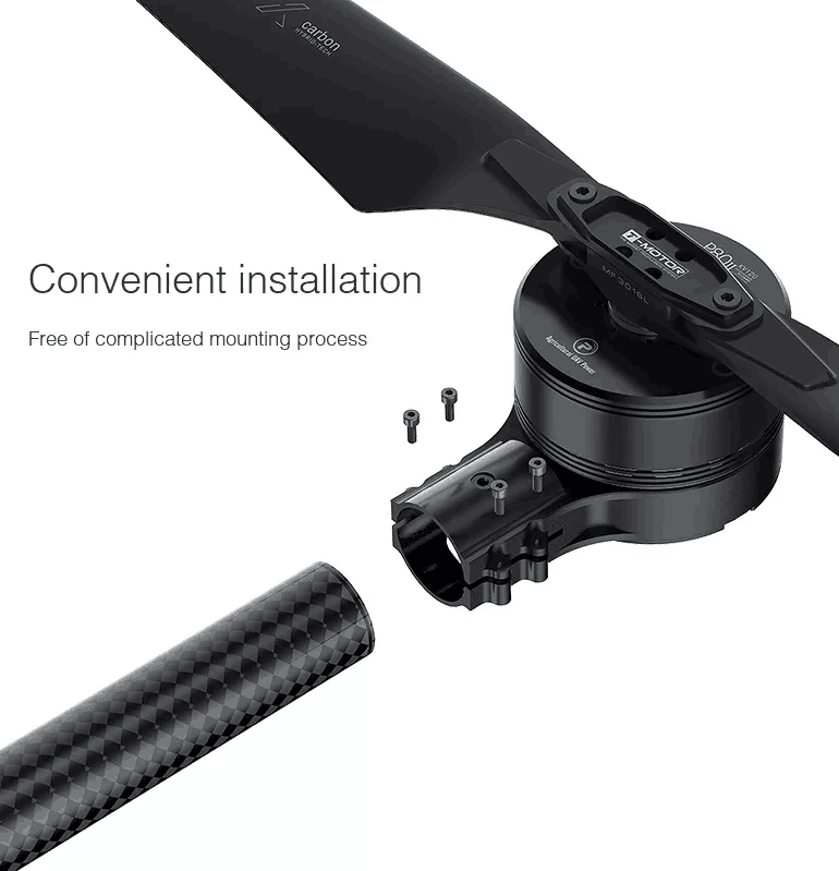 T-MOTOR P80-X Plant Integrated Power System With Efficient UAV Components Motor ESC Propeller For Agriculture Drone