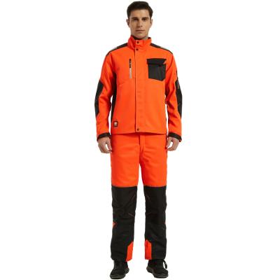 Revestimento protetor da serra de cadeia EN381-11, anti homens cortados olá! Vis Workwear
