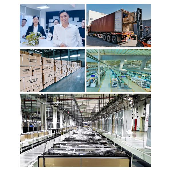 Умная мебель Деревянная подставка для телевизоров с светодиодным светом атмосферы и боковой оболочкой из твердого дерева