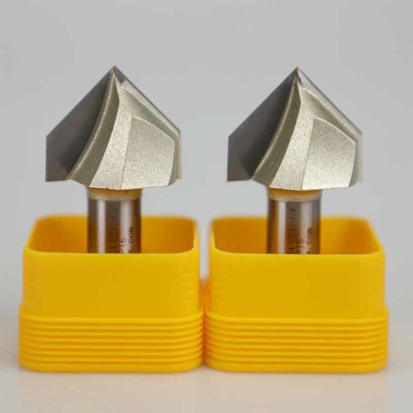 Arden Woodworking CNC Engraving Drill Bit 3D 90 Degree Carbide V Type Engraving Milling Cutter