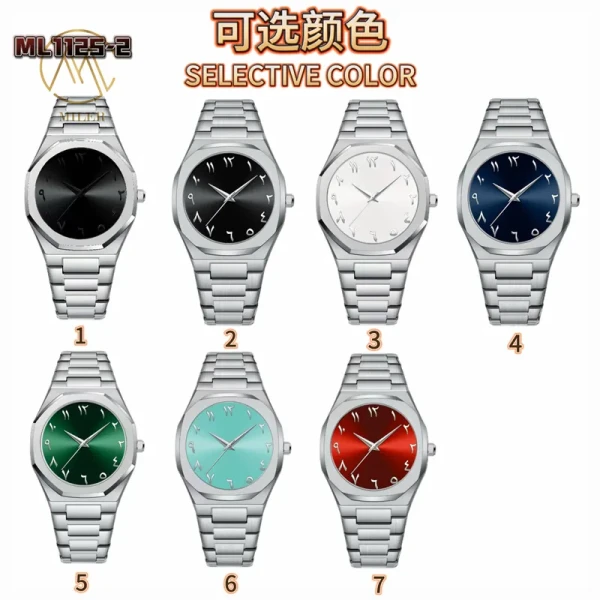 High Quality Bucket Couple Waterproof Watches Quartz Watch for Men and Woman