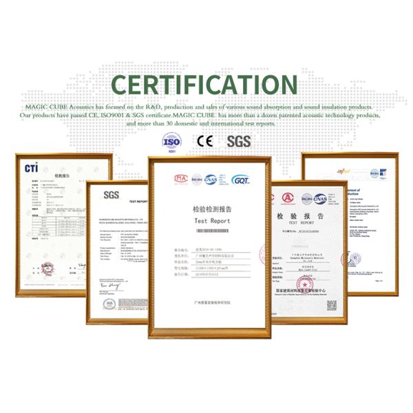 Специализированный язык и рвота Край деревянный рвоты акустической панели для офисной отделки