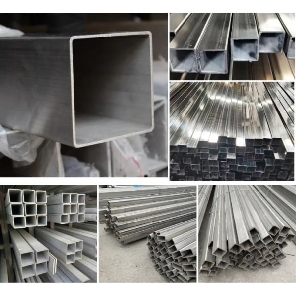 Profil du tuyau 8.0mm A554 GR de tube d'acier inoxydable de cavité de la place SS304