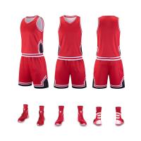 Camiseta de basquete de design personalizado para homens de tamanho adulto S