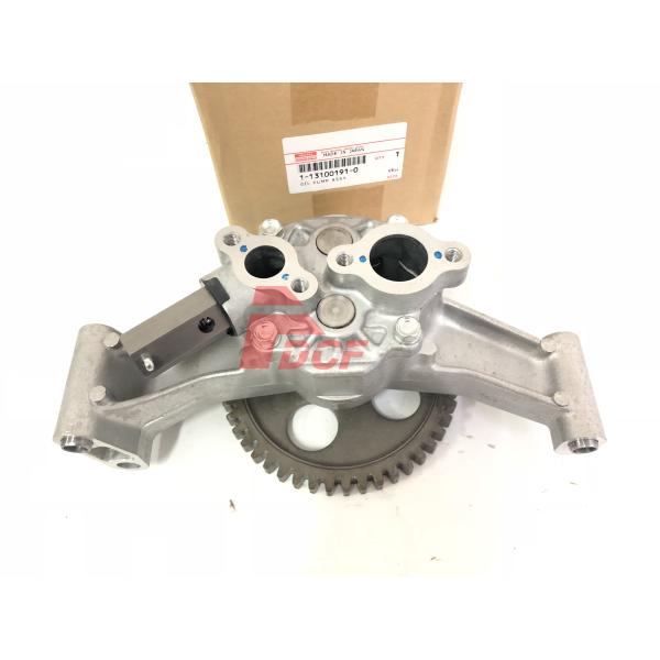 La bomba 1-13100191-2 del cambio del aceite de motor 6SD1 para el excavador de Isuzu olvida piezas del motor