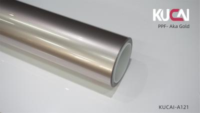 7.5Mil também conhecido como filme TPU de cor de ouro, filme de proteção de pintura automática, resistente ao envelhecimento