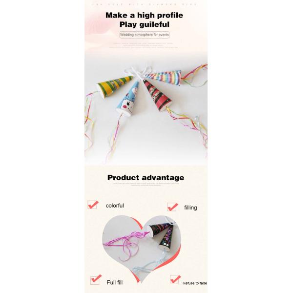 Eco-Friendly Confetti Streamer for All Festival Occasions Wedding Party