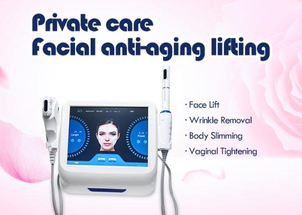 Hifu Face Lift Vaginal Machine 2 In 1 Tightening Body Shaping Contouring