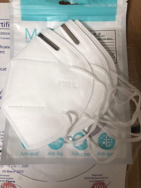 Non Woven Fabric GB2626-2006 Kn95, N95,Ffp2 5 Layer Disposable Face Mask