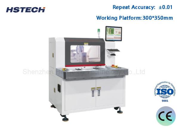 Double Platform Manual Door Offline PCBA Router Machine for PBCA
