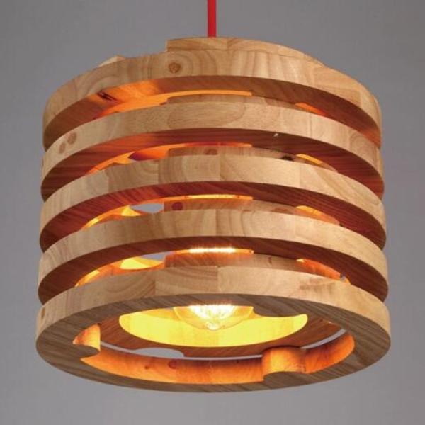 Creative wood Pendant Light Indoor Dining Room Foyer Home Adornment Pendant Light(WH-WP-44)