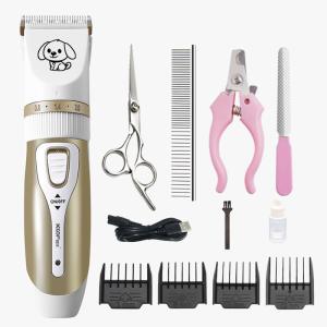 Animal de estimação do cão que prepara a lâmina cerâmica elétrica Skinsafe