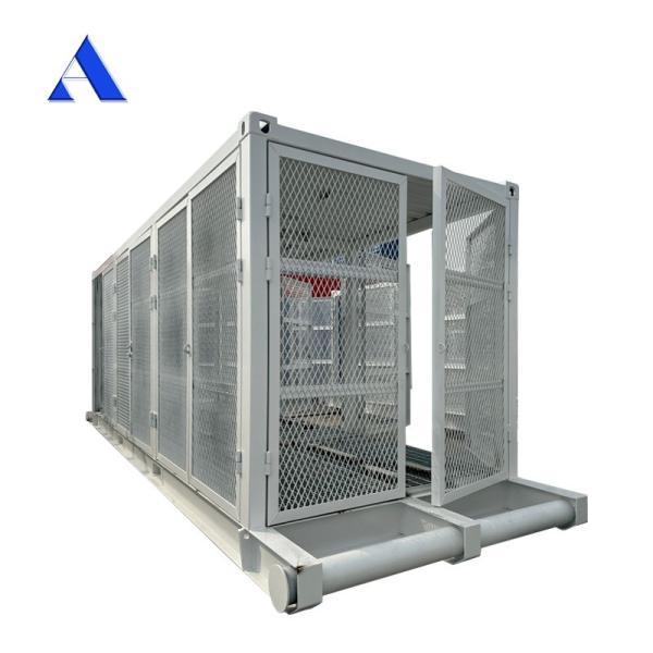 5ft 6ft 8ft 9ft 10ft 45ft 48ft 53ft C5 H Painting Power Transformer Steel Floor for Compressor Frame Skid and Efficiency