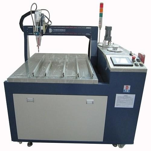 SGS Certified Automatic Liquid Glass Doming Sticker Machine For Sticker Production