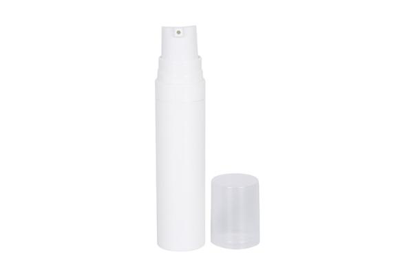 PP 5ml 8ml 10ml Loção Trial Garrafa Branca Sem Ar Mini recipientes cosméticos Embalagem para viagens