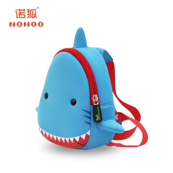 Customized Toddler Shark Backpack , Anti Water Shark Backpacks For Kids