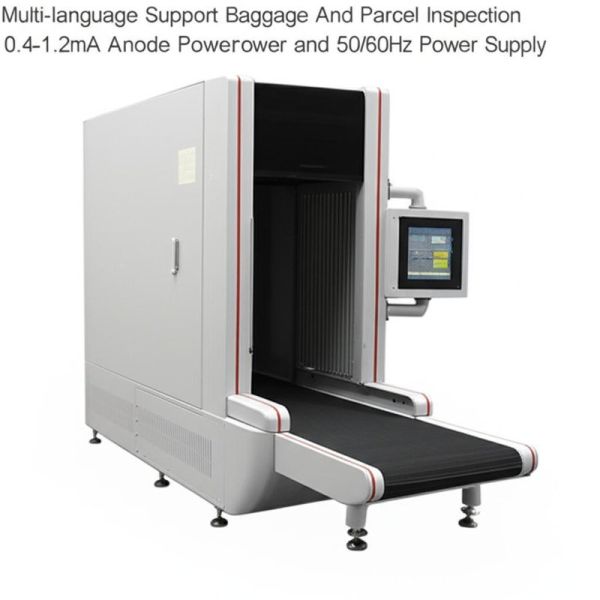 Multi-language Support Baggage And Parcel Inspection 0.4-1.2mA Anode Power and 50/60Hz Power Supply