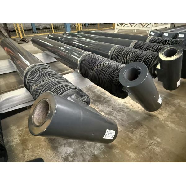 ODM High Tonnage Luffing Hydraulic Cylinder With Hard Chrome Plated Surface High Pressure
