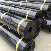 Membrana impermeável da água fria do forro do HDPE da resistência 1mm altamente cristalina