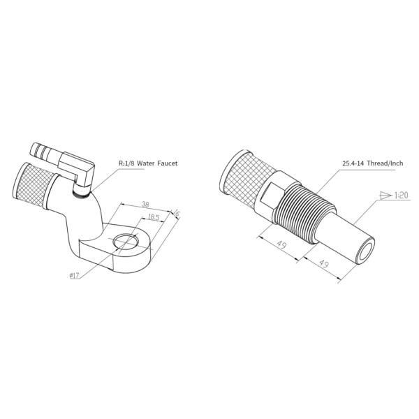 200 кв.м. x 3 м. Подкабельные кабели без подъема для автомобильной подвески